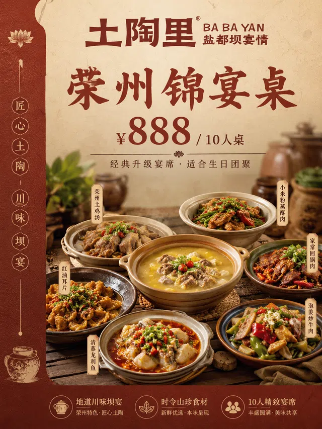 土陶里电商广告海报